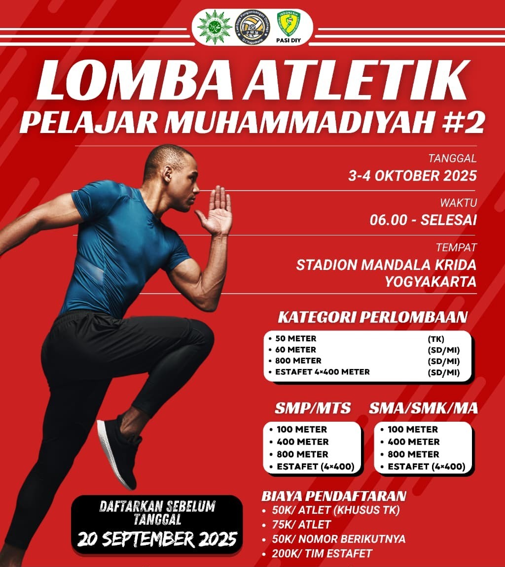 Kejuaraan Atletik Pelajar Muhammadiyah se-DIY #2 2025